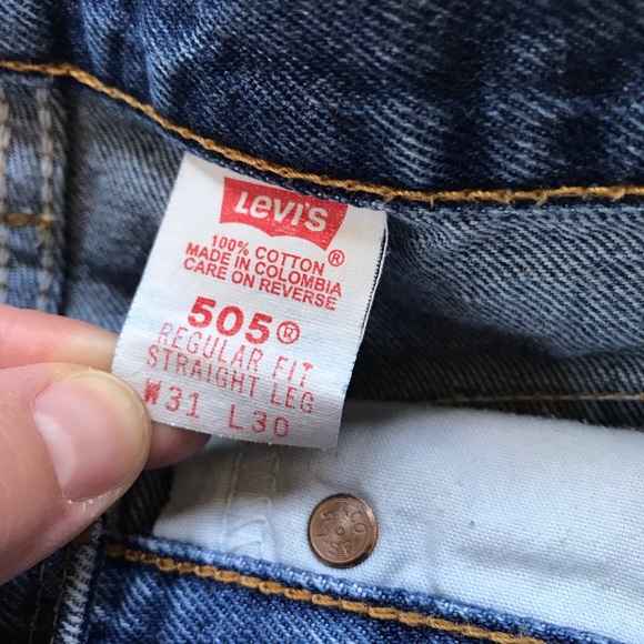Levi’s: Vintage 505 High Waisted Jeans 59 - Picture 3 of 6